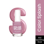 Swiss Beauty Color Splash Nail Polish - 602 Sparkling Rose