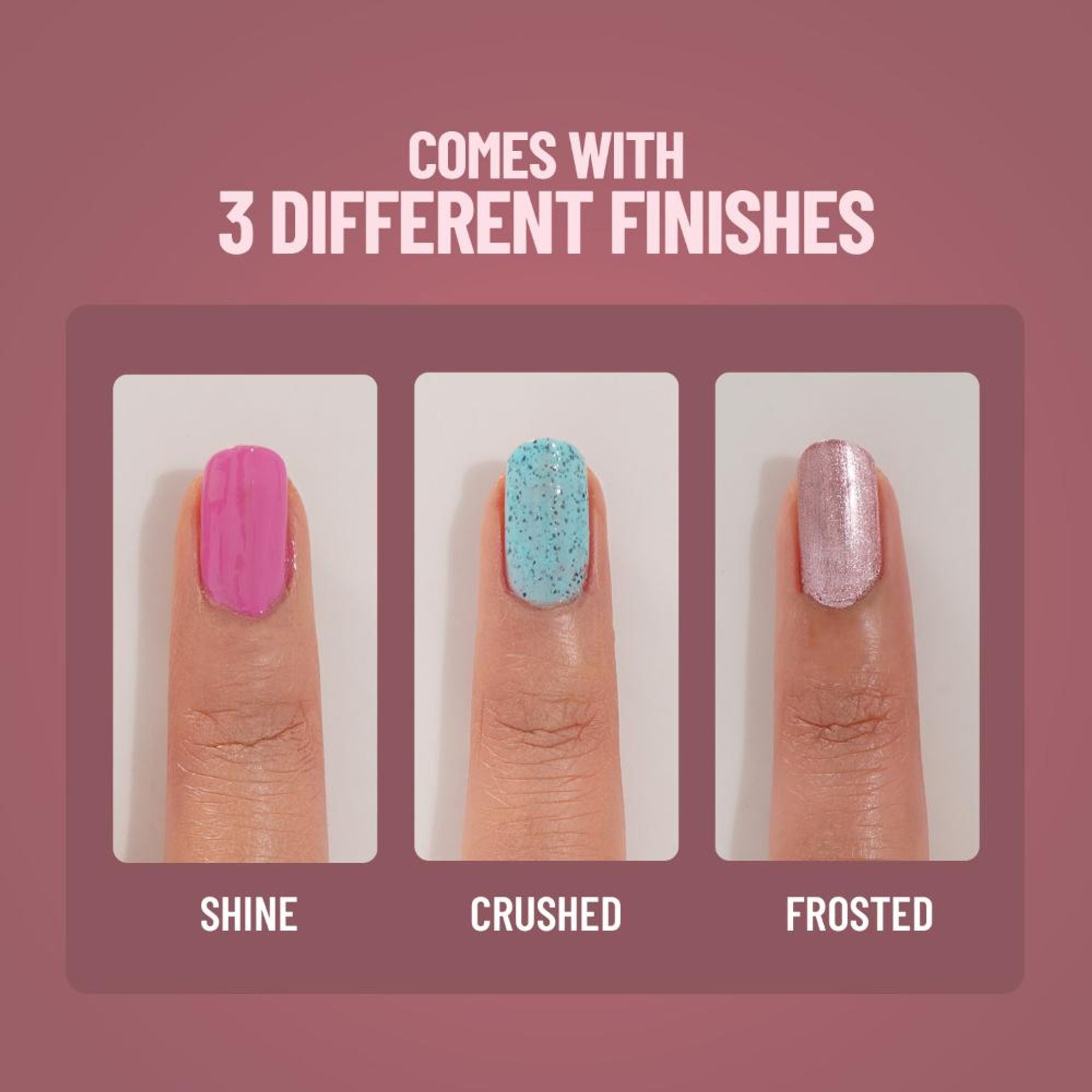 Swiss Beauty Slay Nail Color With Ultra Shine Formulation - 310 Cherry Fizz - Distacart