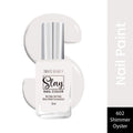 Swiss Beauty Slay Nail Color With Ultra Shine Formulation - 602 Shimmer Oyster
