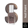 Swiss Beauty Slay Nail Color With Ultra Shine Formulation - 606 Moonlit Mocha