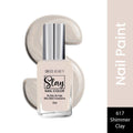 Swiss Beauty Slay Nail Color With Ultra Shine Formulation - 617 Shimmer Clay