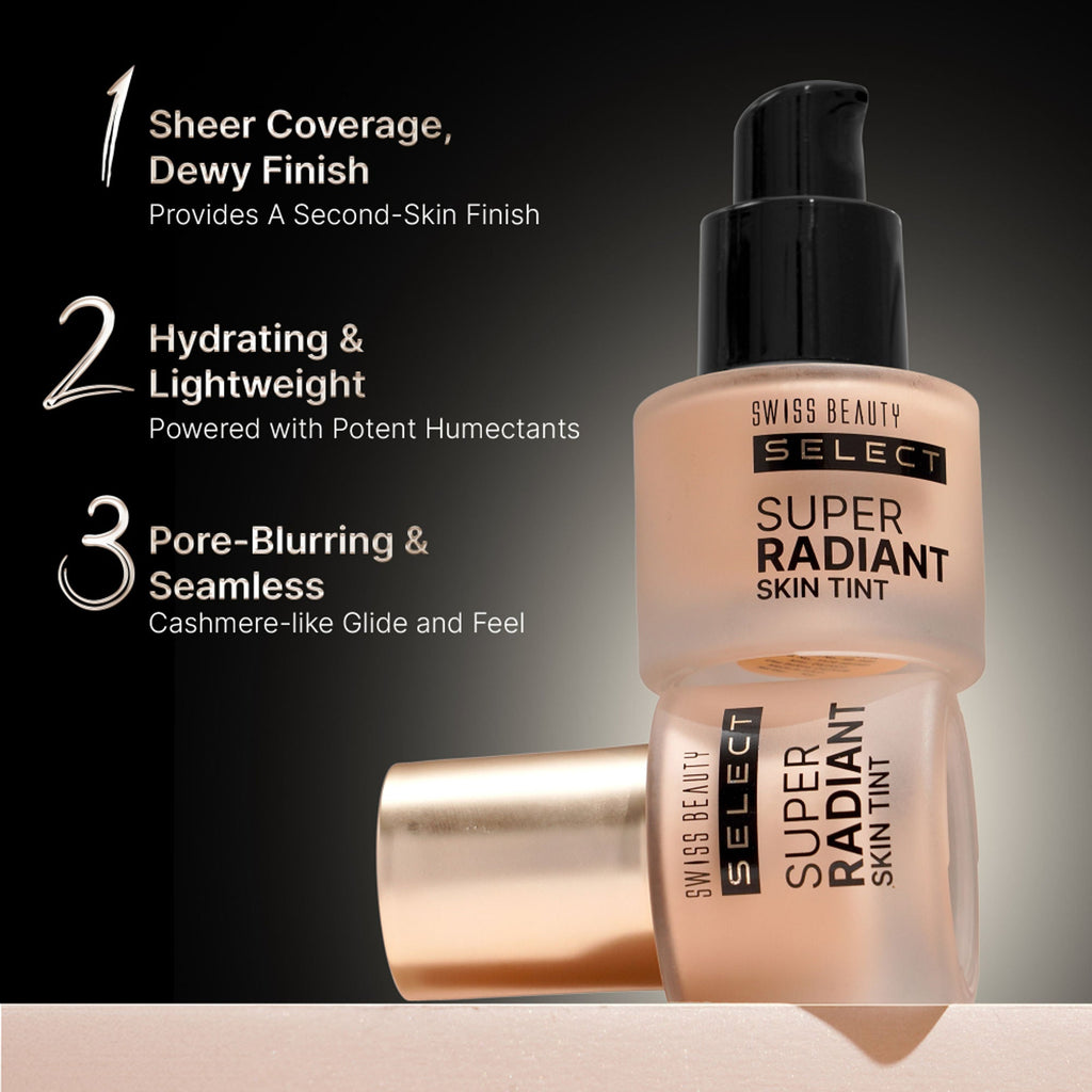 Swiss Beauty Select Super Radiant Skin Tint - 3 Sand Glow - Distacart