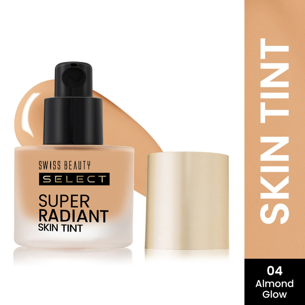 Swiss Beauty Select Super Radiant Skin Tint - 4 Almond Glow - Distacart