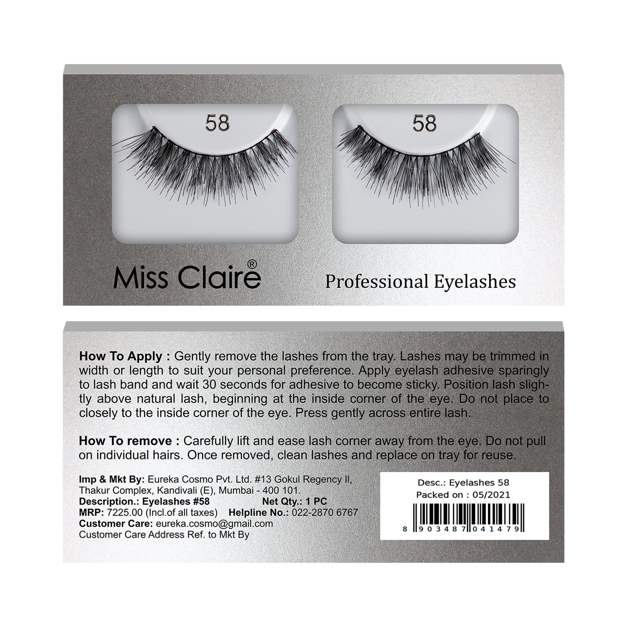 Miss Claire Eyelashes - 58 - Distacart
