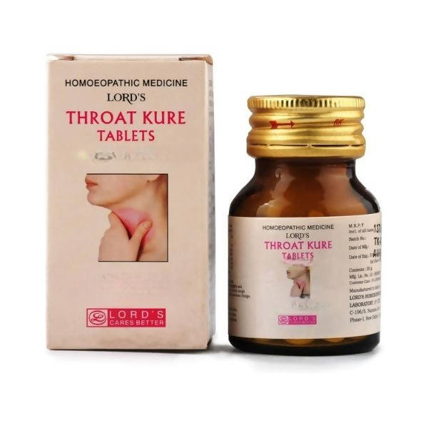 Lord's Homeopathy Throat Kure Tablets - Distacart