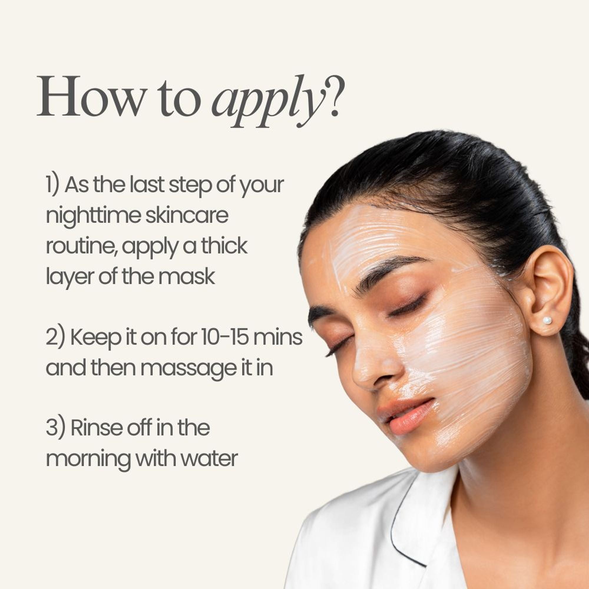 BiE DND Overnight Sleeping Face Mask - Distacart