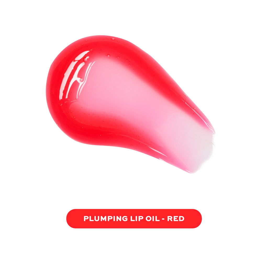 Makeup Revolution Heart Revolution Sweet Chilli Plumping Lip Oil - Red - Distacart