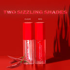Makeup Revolution Heart Revolution Sweet Chilli Plumping Lip Oil - Red - Distacart