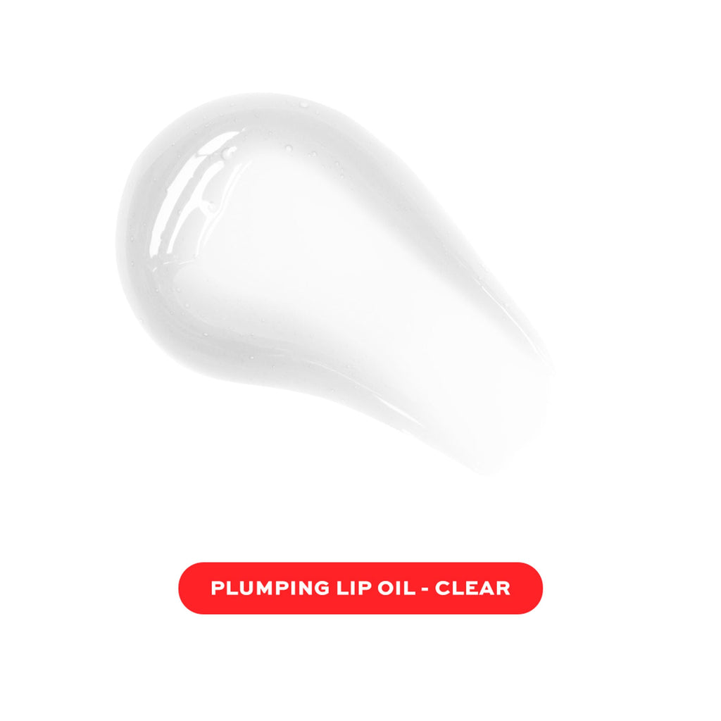 Makeup Revolution Heart Revolution Sweet Chilli Plumping Lip Oil - Clear - Distacart