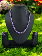 Inhanns Spectrum Everyday Pearl Sets - Single Strand - Purpale