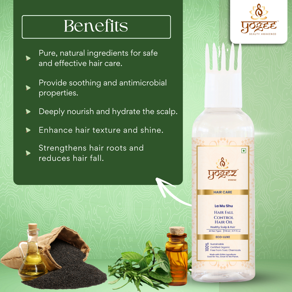 Yogez La Mu Shu Hair Fall Control Hair Oil