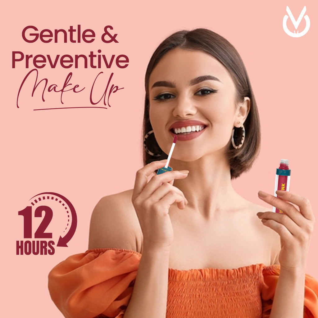 CHIPMUNK Lip It Right Liquid Matte Lipstick - 64 Effortless - Distacart