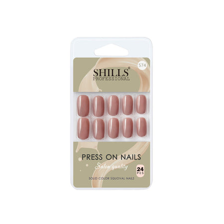Shills Professional Reusable Press On Nails Square - SPN574