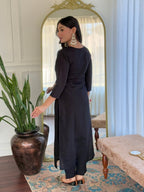 The52 Women Embroidery Work with Viscose Fabric Straight Kurta, Pant and Dupatta Set - Distacart