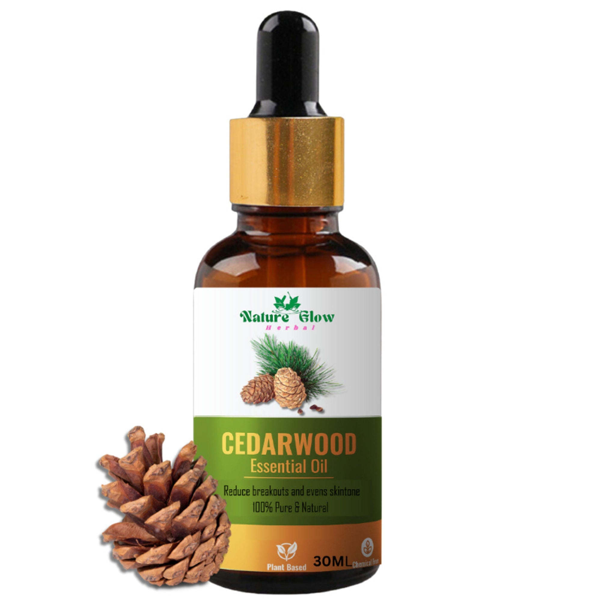 Nature Glow Herbal Cedarwood Essential Oil