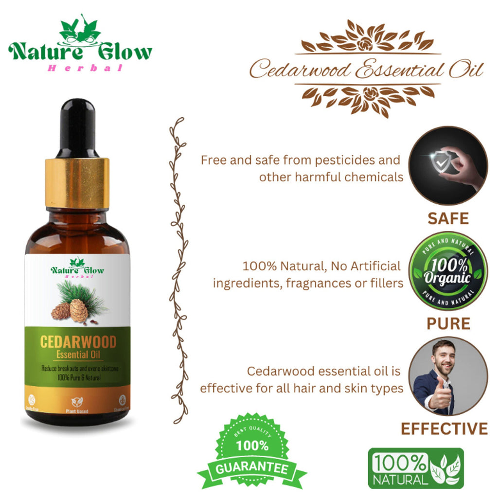 Nature Glow Herbal Cedarwood Essential Oil