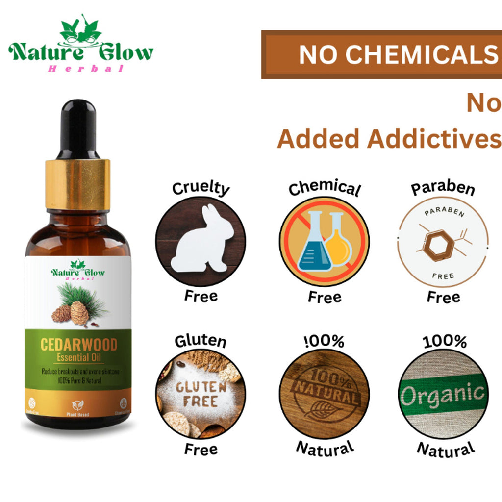 Nature Glow Herbal Cedarwood Essential Oil