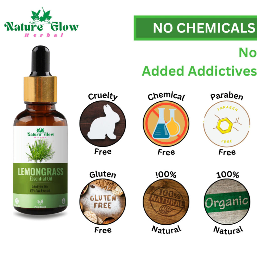 Nature Glow Herbal Lemongrass Essential Oil