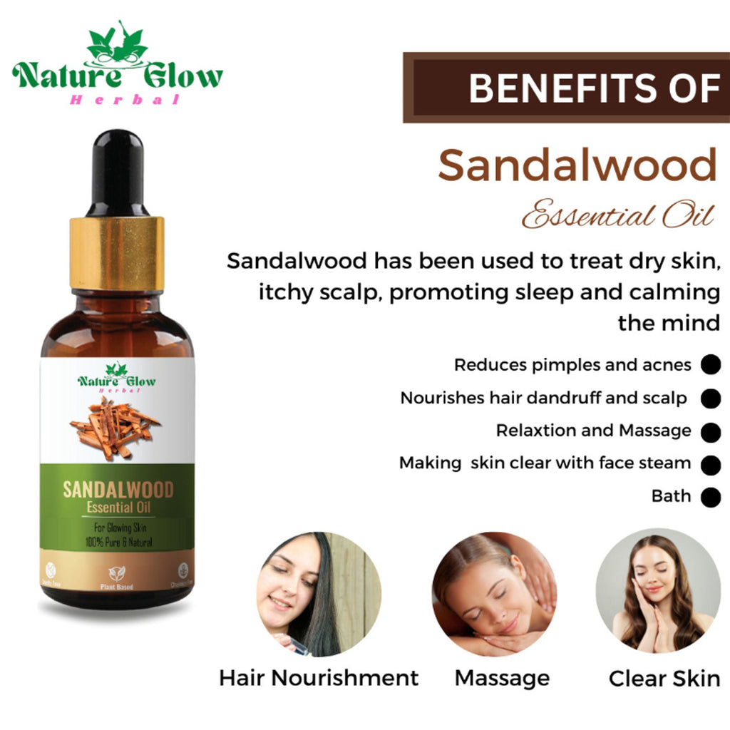 Nature Glow Herbal Sandalwood Essential Oil
