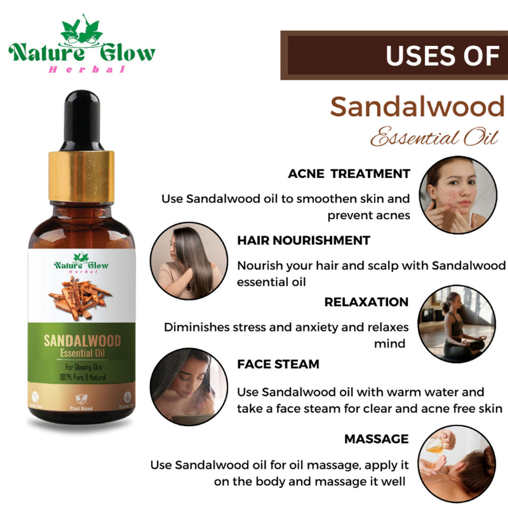 Nature Glow Herbal Sandalwood Essential Oil