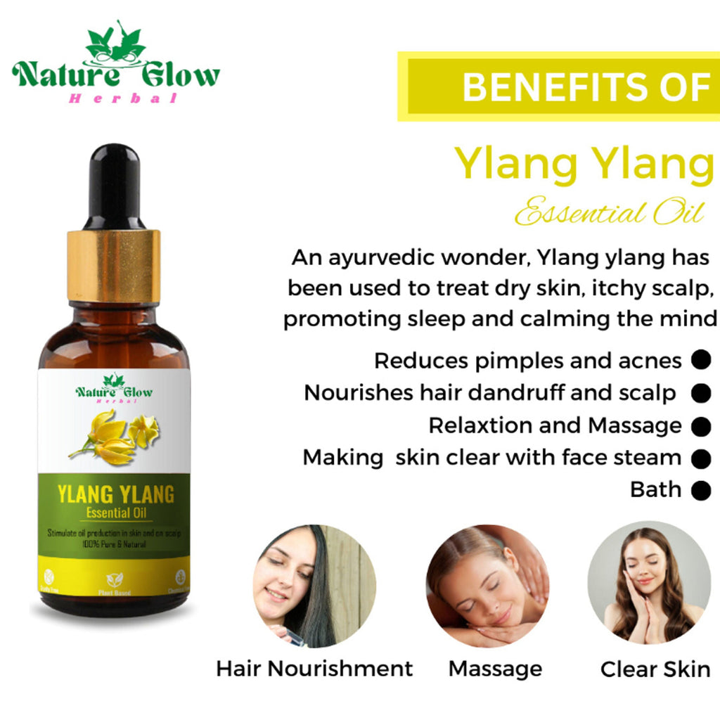 Nature Glow Herbal Ylang Ylang Essential Oil