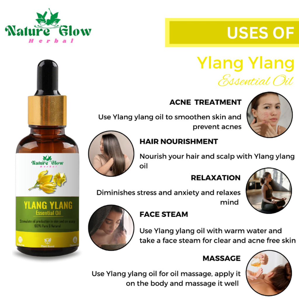 Nature Glow Herbal Ylang Ylang Essential Oil