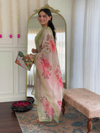 The52 Beautiful Women's Rayon Fabric Straight Kurta, Pant and Dupatta Set - Distacart