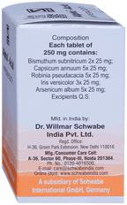 Dr. Willmar Schwabe India Alpha Acid Tablets - Distacart