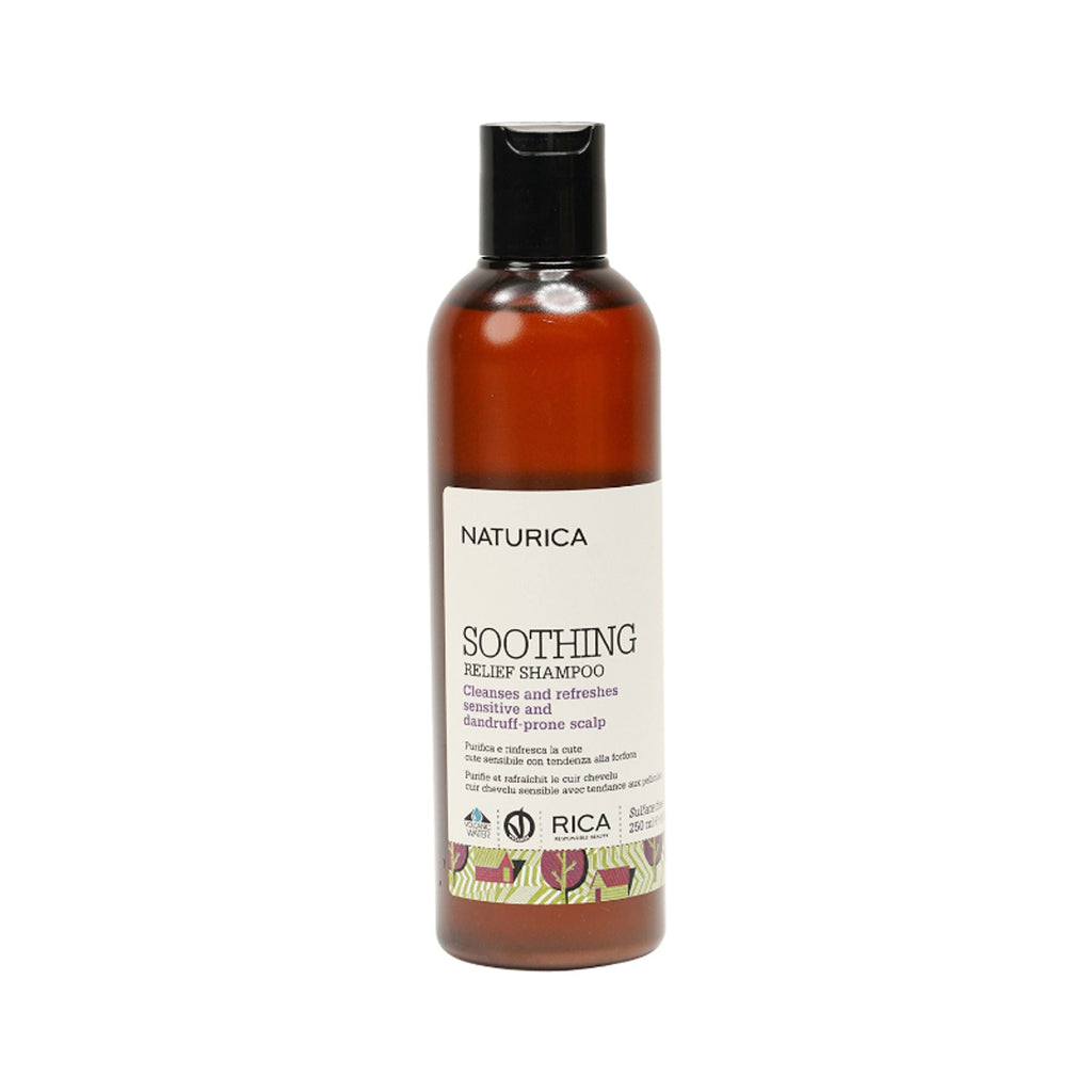 Naturica Soothing Relief Anti-Dandruff Shampoo for Sensitive Scalp, Refreshes with Camomile & Thyme