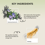 Naturica Energizing Miracle Shampoo for Thin Hair, Strengthen with Rosemary Oil & Ginseng Extract