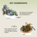 Naturica Detoxifying Comfort Anti-Pollution Shampoo for All Hair Type, Revitalize with Mint & Caper