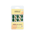 shills professional reusable press on nails oval spn704