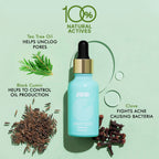 Nykaa Naturals Anti-Acne Face Oil Serum with Tea Tree Oil for oil control and acne prone skin
