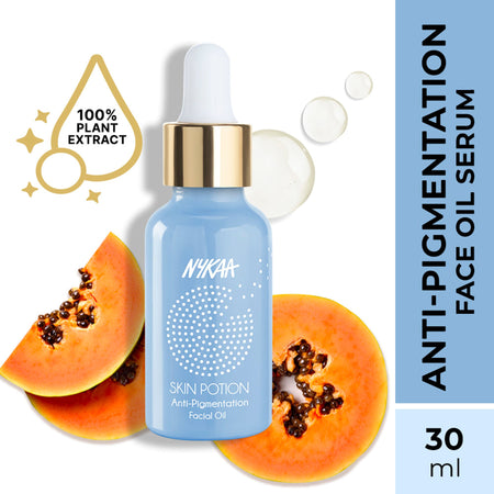 Nykaa Naturals Anti-Pigmentation Facial Oil Serum with Papaya for Exfoilation and Even skin tone