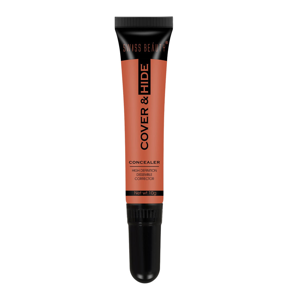 Swiss Beauty Cover & Hide Concealer - 10 Orange Corrector - Distacart
