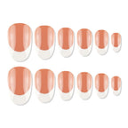 shills professional reusable press on nails french oval spn714