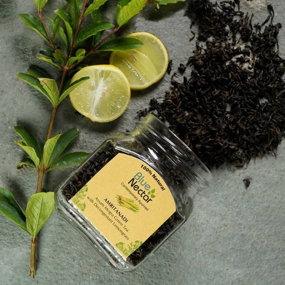 Blue Nectar Amritanadi Assam Mogra Green Tea