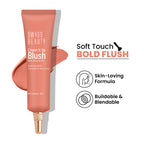 Swiss Beauty Cream It Up Blusher With Shea Butter , Multi-Functional , Matte Finish - 4 Copper Cheeks