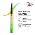 Swiss Beauty Holographic Eyeliner , Multi Chrome Effect , Water -Proof ,Smudge Proof - 2 Nouthern Light