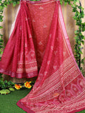 Shree Shyam Fashion Cotton Pink Saree - Distacart