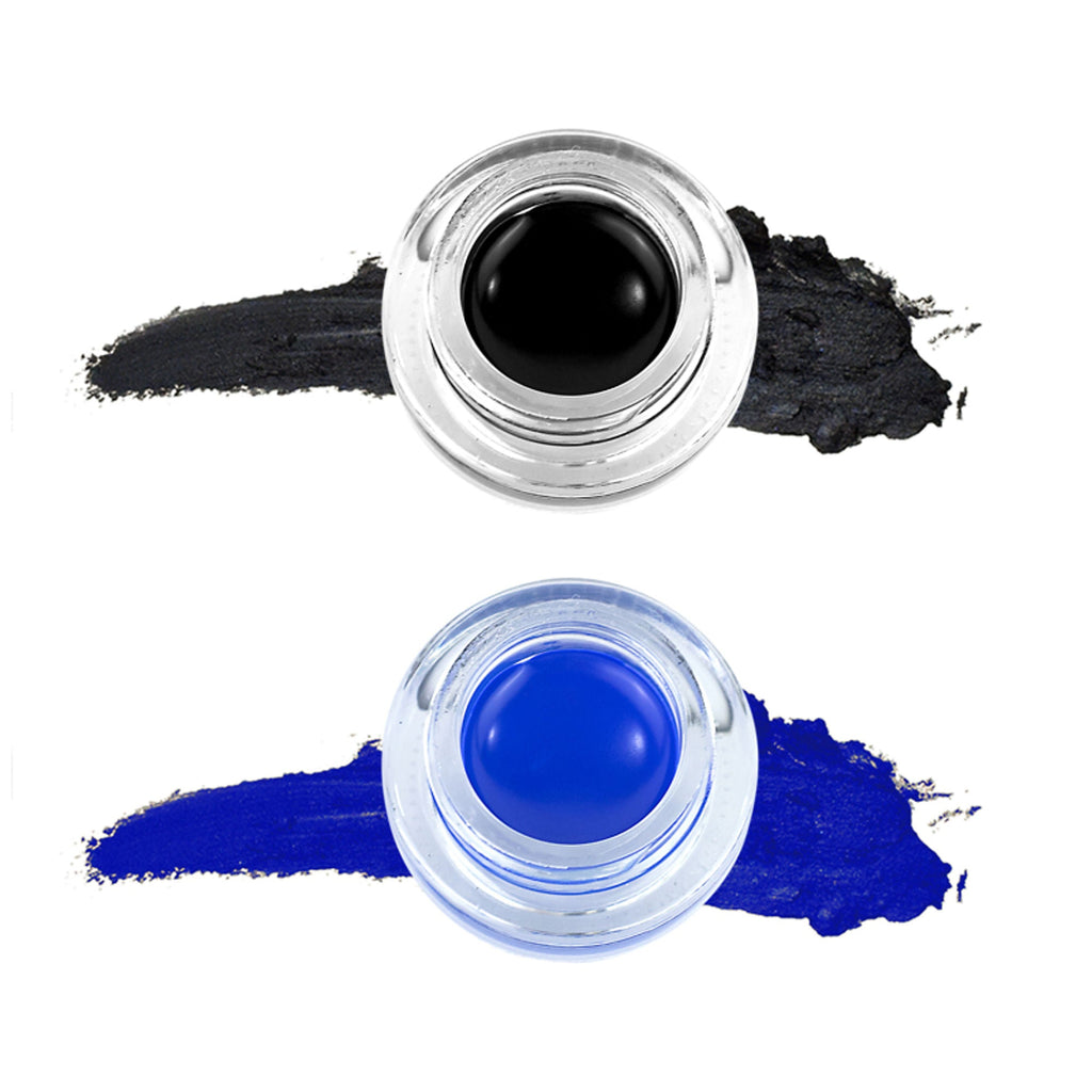 MARS Cosmetics 2-In-1 Hue Gel Eyeliner With 2 Brush Set - 1 - Distacart