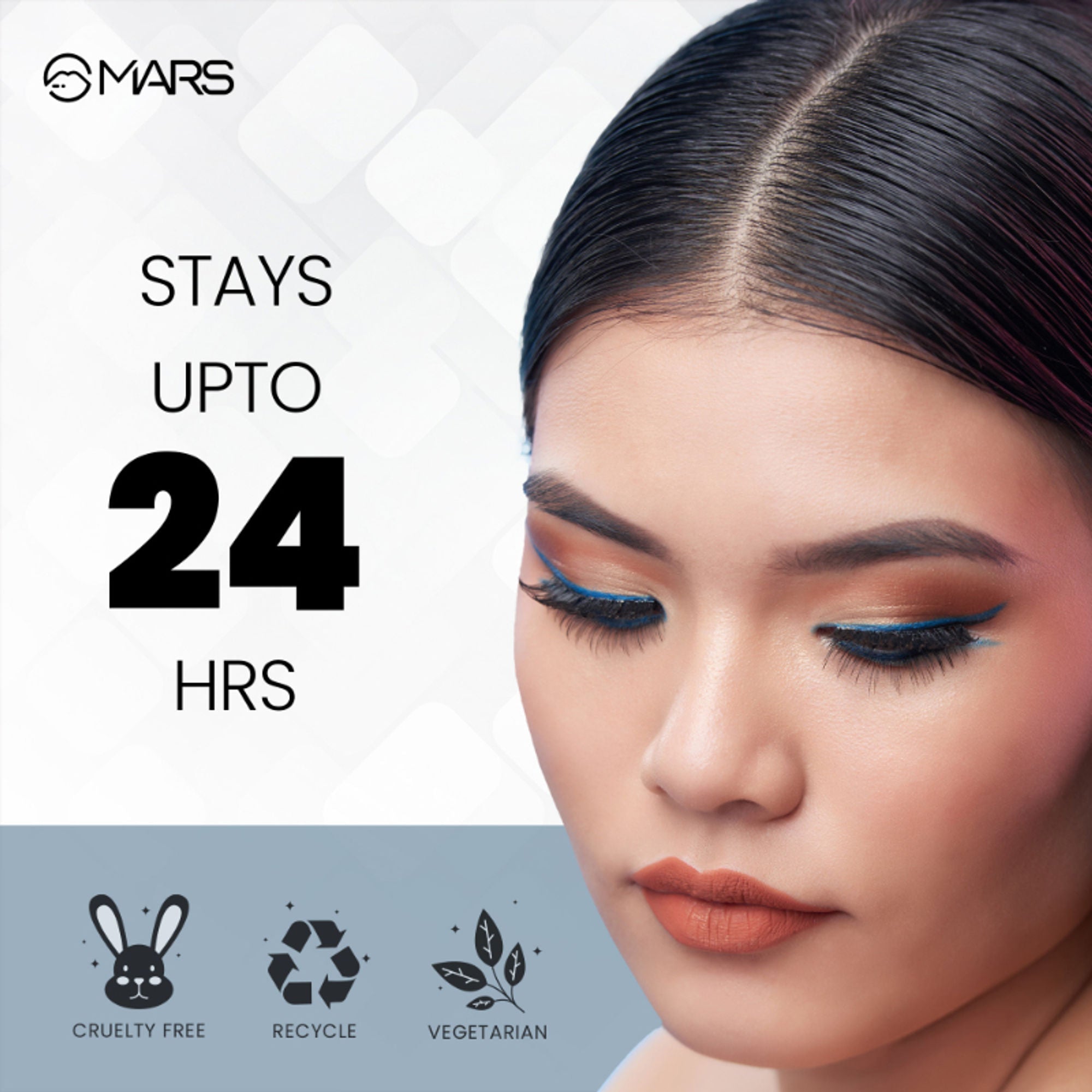 MARS Cosmetics 2-In-1 Hue Gel Eyeliner With 2 Brush Set - 1 - Distacart