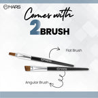 MARS Cosmetics 2-In-1 Hue Gel Eyeliner With 2 Brush Set - 1 - Distacart
