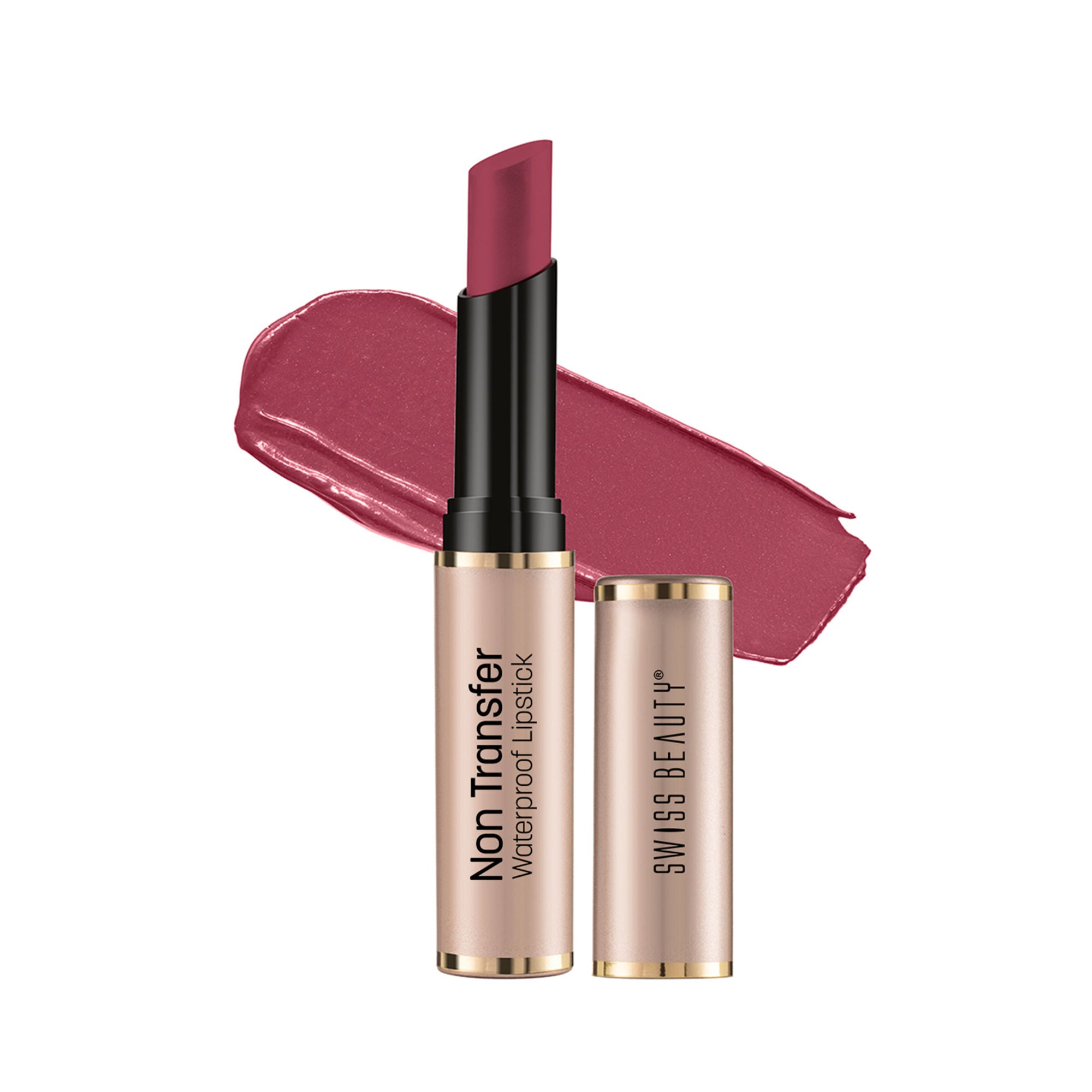 Swiss Beauty Non Transfer Waterproof Lipstick - 428 Roseate