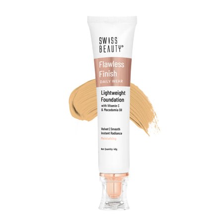 Swiss Beauty Flawless Finish Daily Wear Lightweight Foundation - 04 Natural Nude