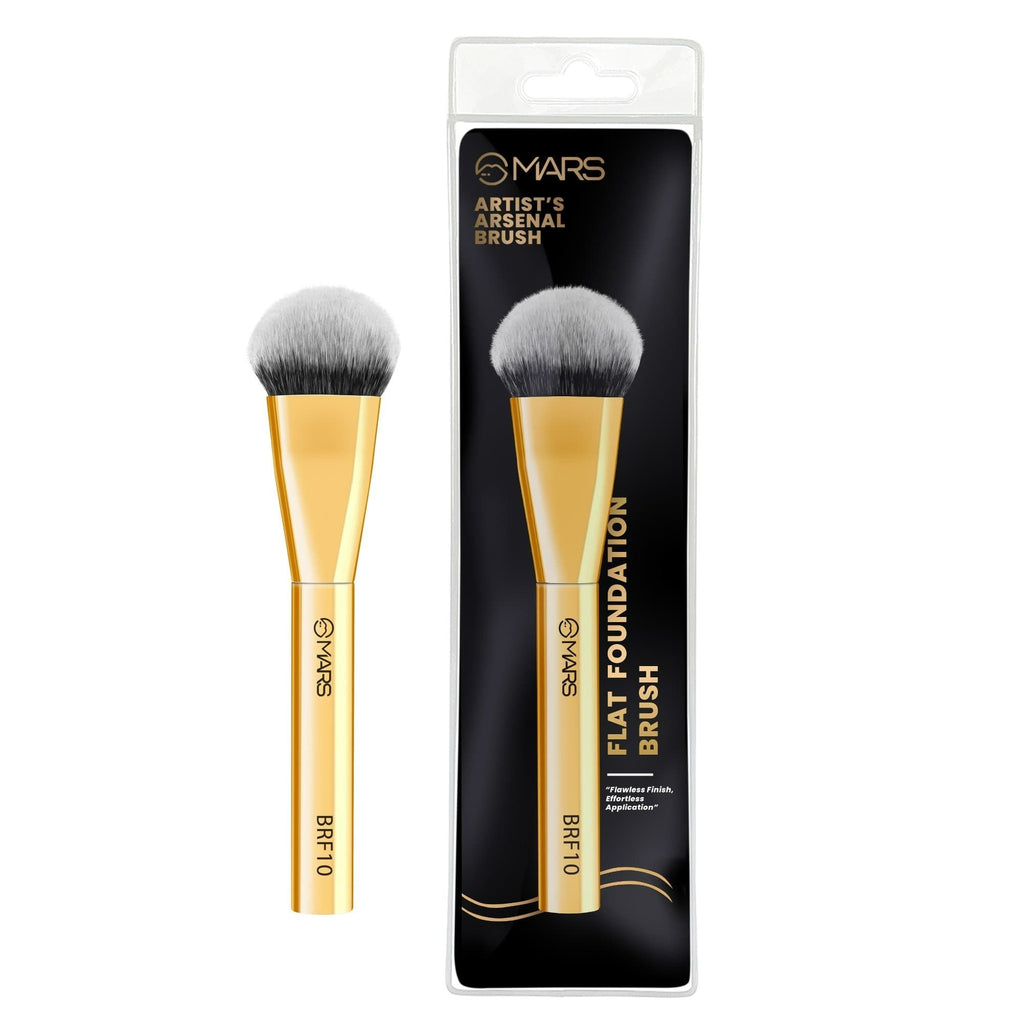MARS Cosmetics Artist'S Arsenal Flat Foundation Brush - Golden