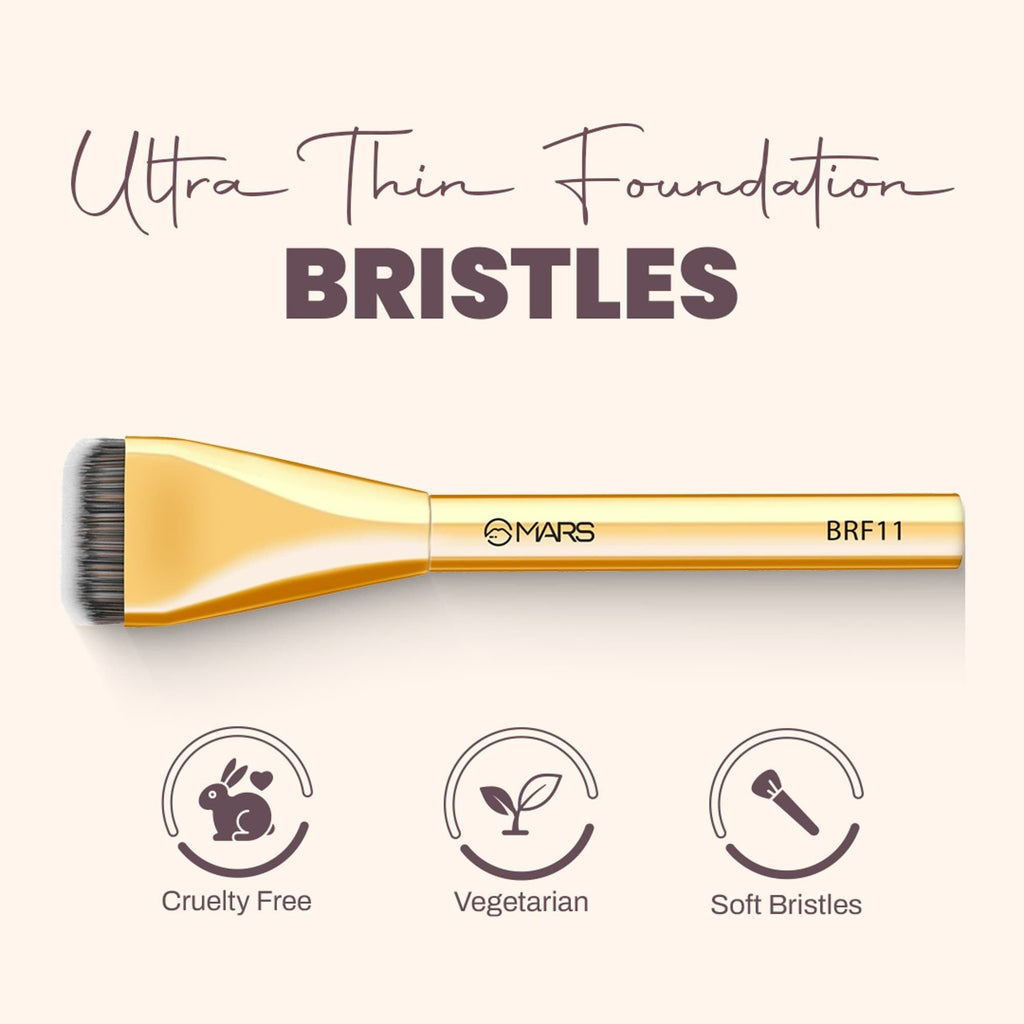 MARS Cosmetics Artist's Arsenal Ultra Thin Foundation Makeup Brush - Distacart