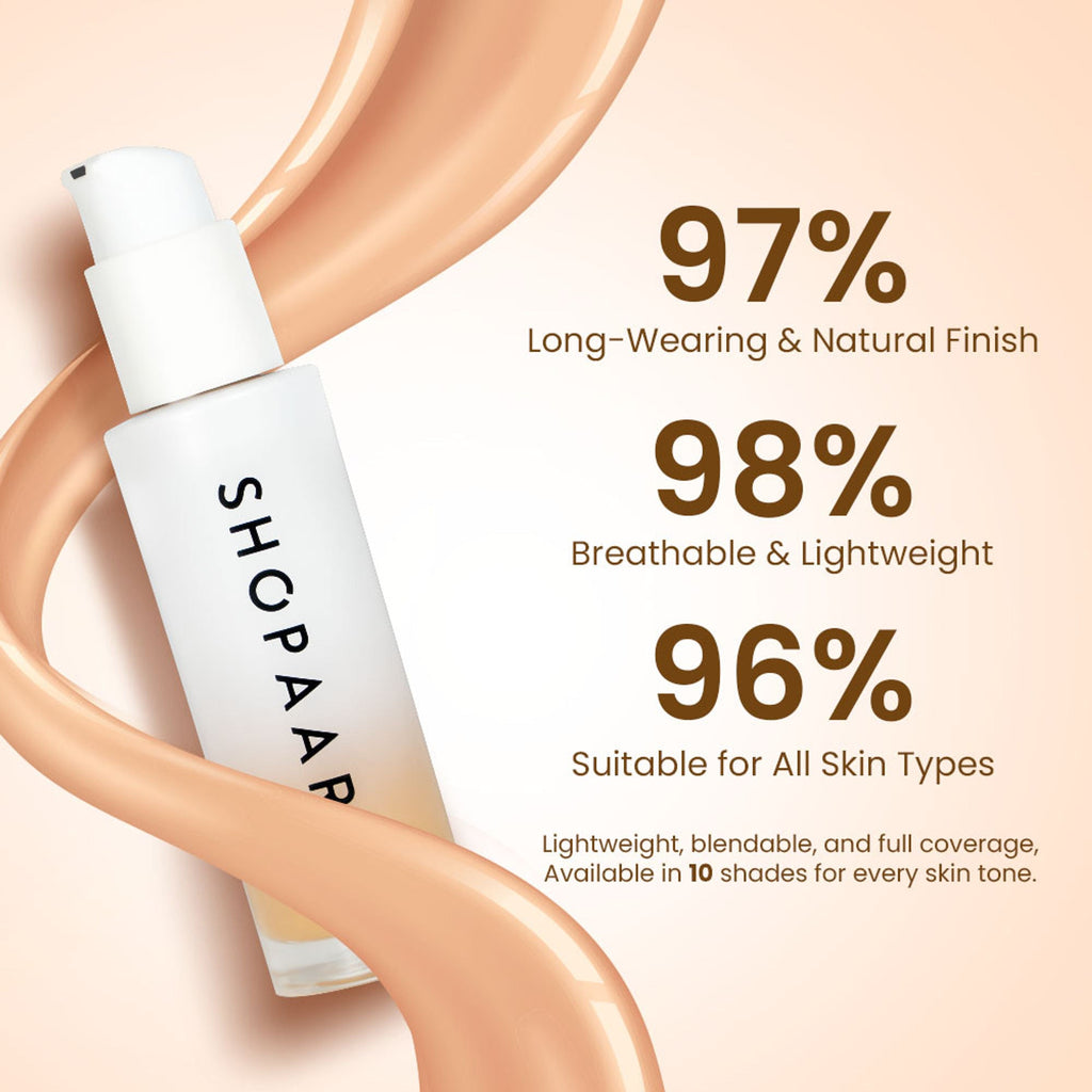 Shopaarel Miracle Skin Foundation - Deep Touch 10