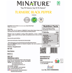 Minature Turmeric Black Pepper Organic Powder