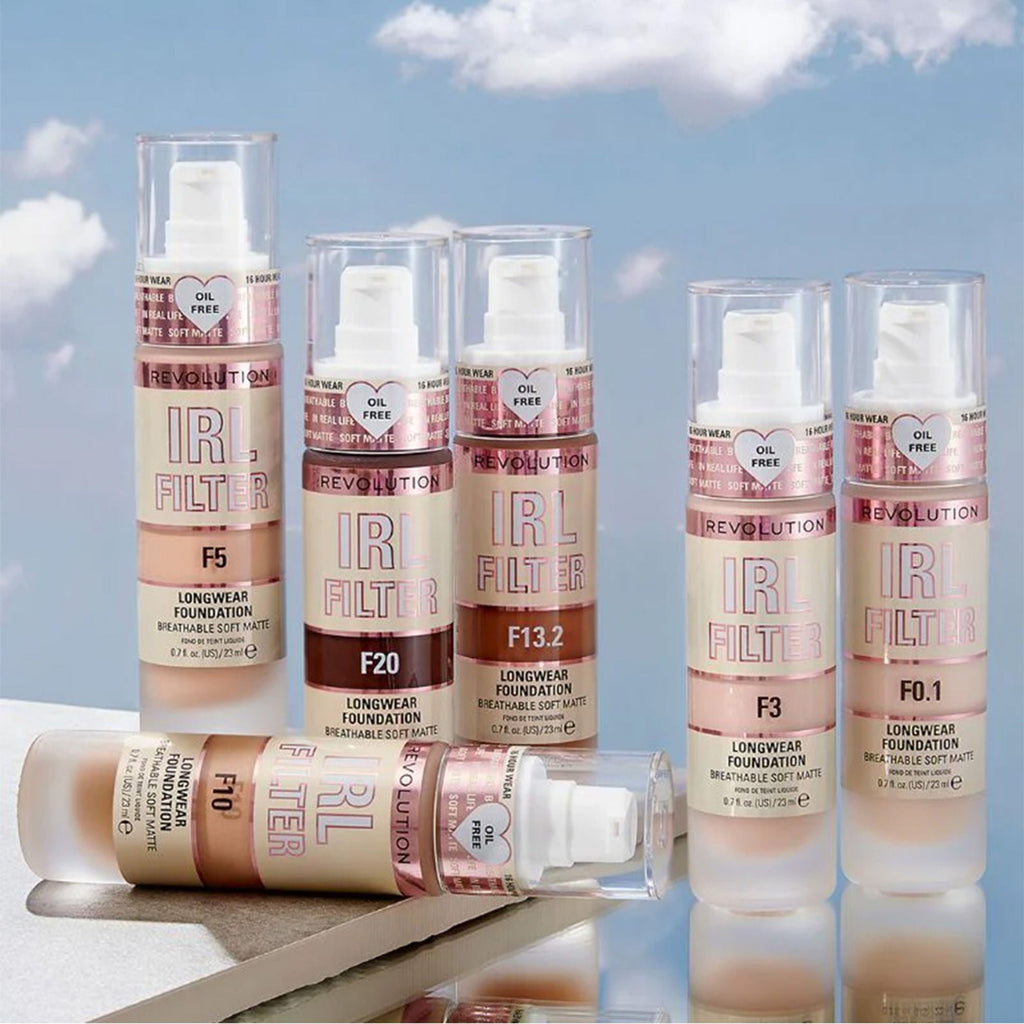Makeup Revolution IRL Filter Longwear Foundation - F13
